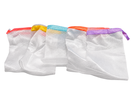Mesh bag for soap